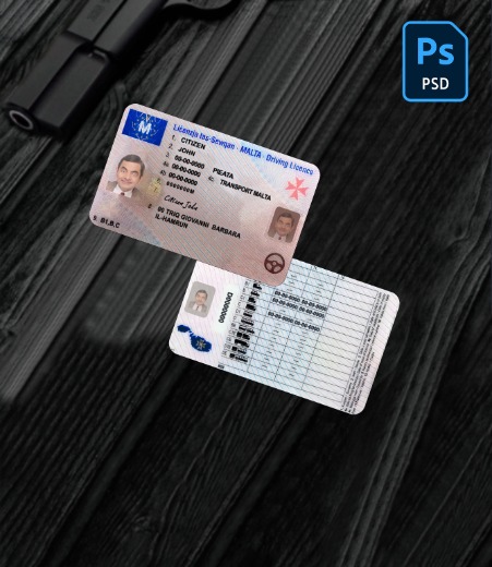 Malta driving license PSD